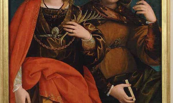 Gaudenzio Ferrari, Santa Caterina d'Alessandria e Santa Apollonia