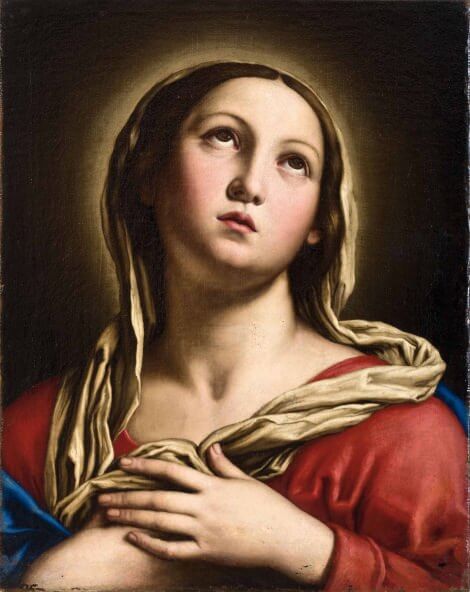 Sassoferrato, Busto di Madonna
