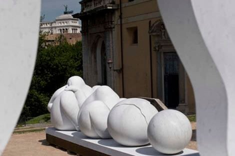 L’opera “Genesi Costa Rica” (foto di Tommy Malfanti) deredia_2