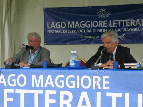 Predrag Matvejevic e Furio Colombo a Verbania