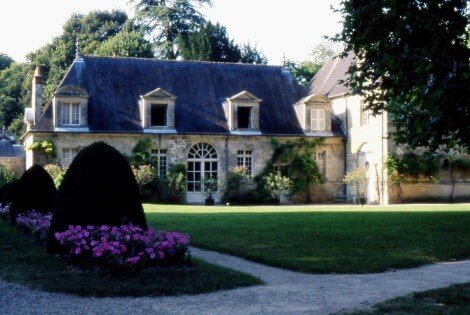 Uno scorcio del cortile interno villandry_2