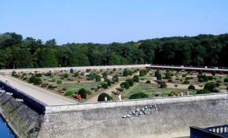 Una delle terrazze del maniero rinascimentale villandry_8