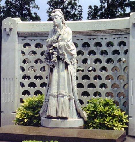 La Signora in gramaglie di Odoardo Tabacchi