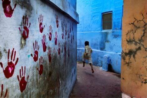 Steve McCurry, Boy in Mid-Flight, Jodhpur mccurry_2