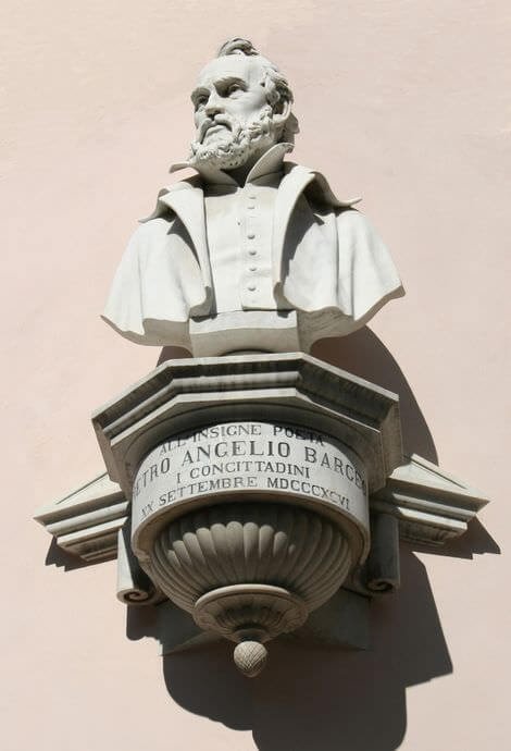 Il monumento al letterato Pietro Angeli, detto il Bargeo pascoli_14