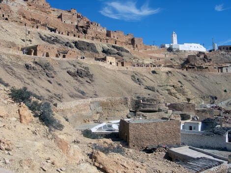 L’altura attraversata dai jessour tunisia_2