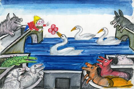 luzzati__ragazzacigno