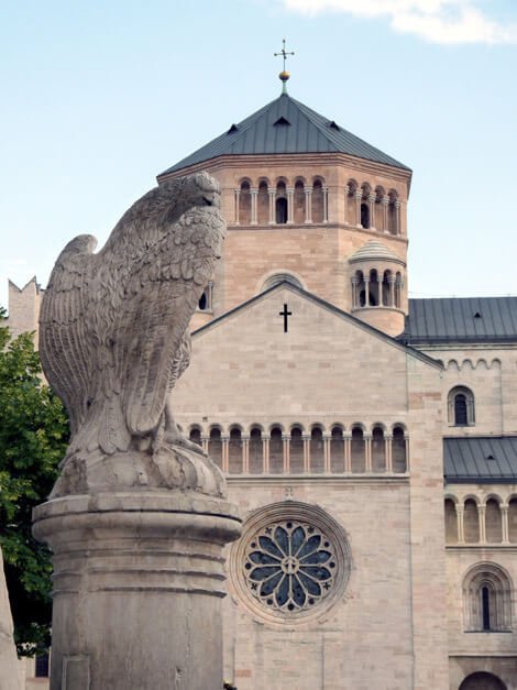 La fontana dell’aquila realizzata a metà Ottocento trento_14