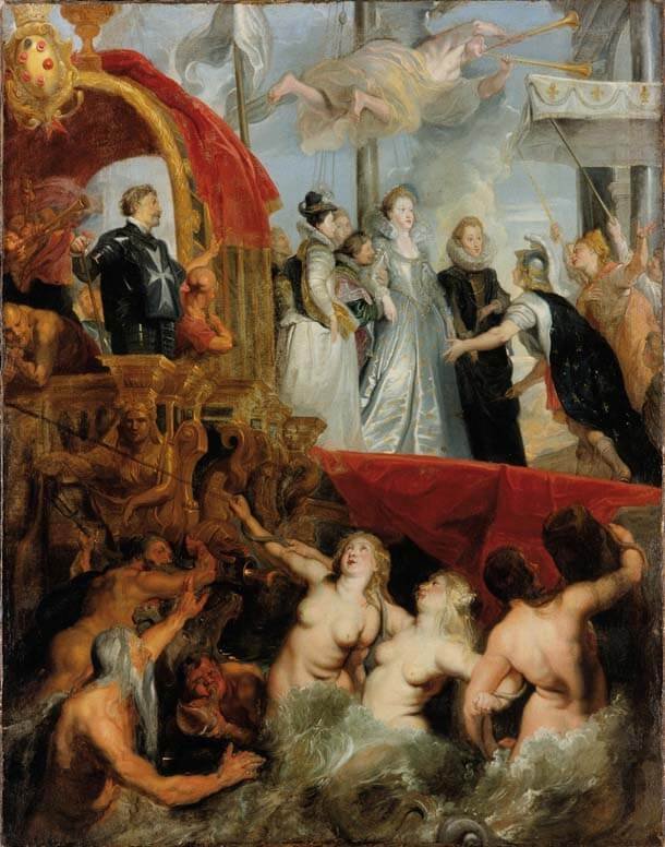 Pieter Paul Rubens, Lo sbarco di Maria de’ Medici a Marsiglia Rubens_sbarco_Marsiglia