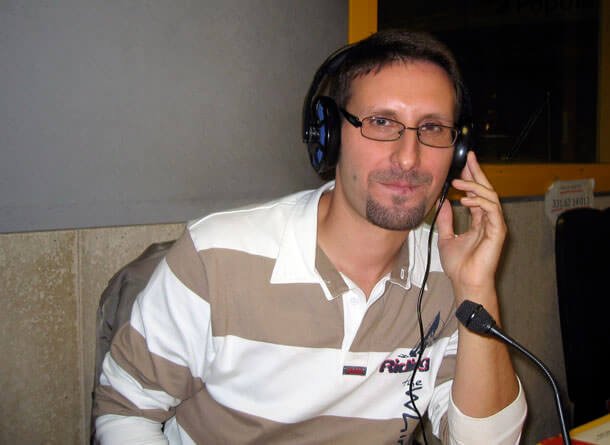 Saul Stucchi negli studi di Radio Popolare Saul_RadioPop