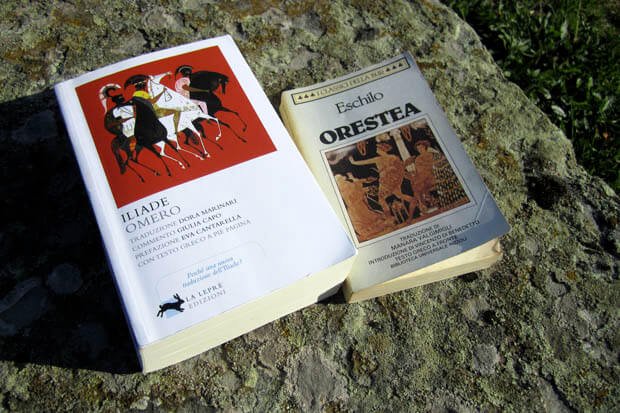 Libro dell'Iliade di Omero