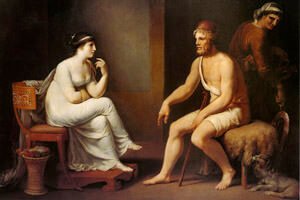 Ulisse Penelope ante
