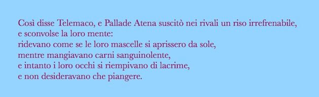 citazione Odissea XX