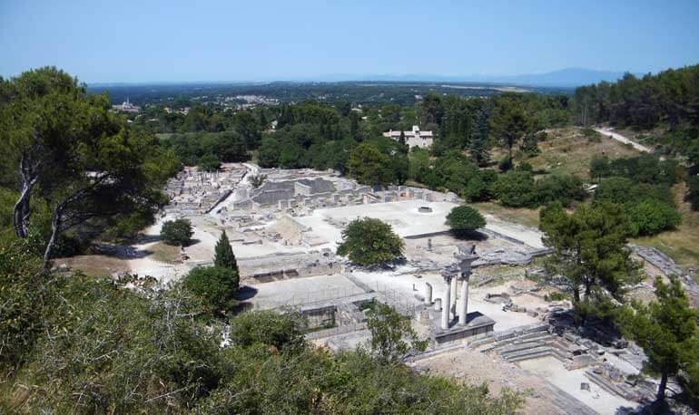 Le rovine di Glanum