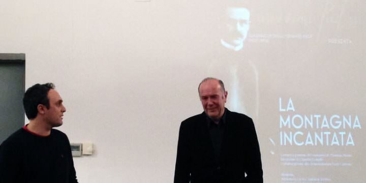 Cesare Lievi ha letto passi de La Montagna Incantata di Mann