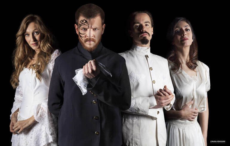 Silvia Giulia Mendola, Diego Facciotti, Alessandro Loi e Cinzia Spanò in Othello