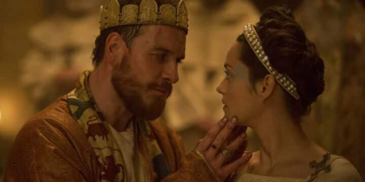 Michael Fassbender e Marion Cotillard in Macbeth