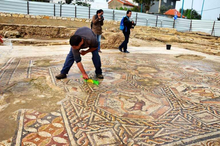 Il secondo mosaico rinvenuto nella città israeliana di Lod