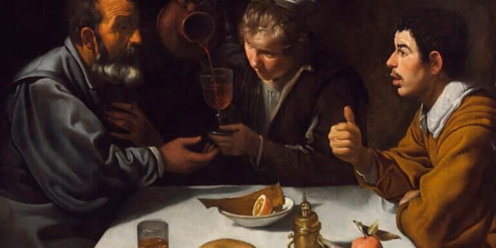 Il pranzo in taverna di Velazquez
