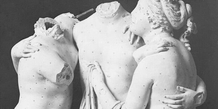 Antonio Canova, Le Grazie. Foto di Stefano Serafin, 1918