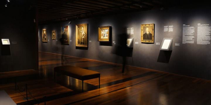 Una delle sale della mostra "El Greco in Italia" a Treviso