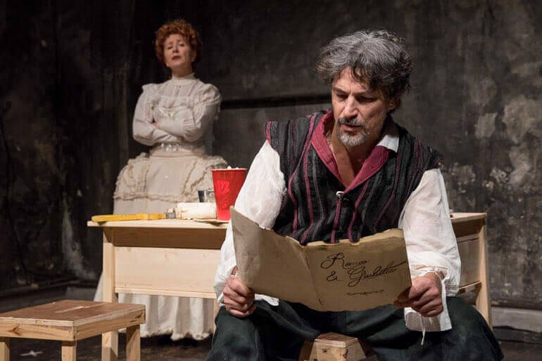 Francesca Vitale e Francesco Foti nella commedia "Sugnu o non sugnu" al Teatro Libero di Milano