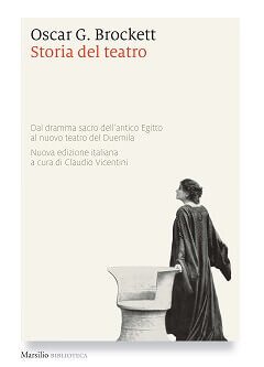 La copertina del libro Storia del teatro di Brockett