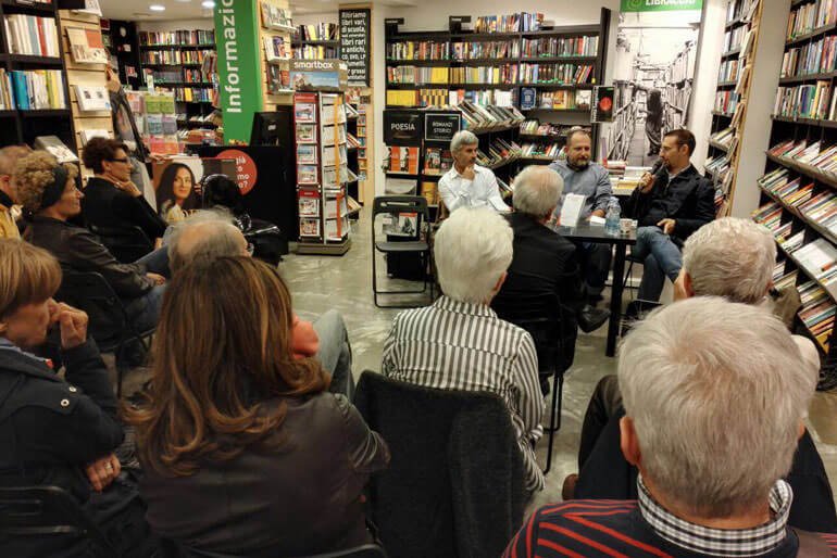 Presentazione del romanzo Farà nebbia di Stefano Paolo Giussani al Libraccio di Monza