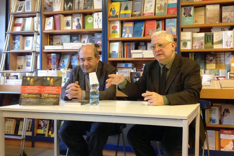 Presentazione a Milano del romanzo Il sesto Faraone di Hans Tuzzi