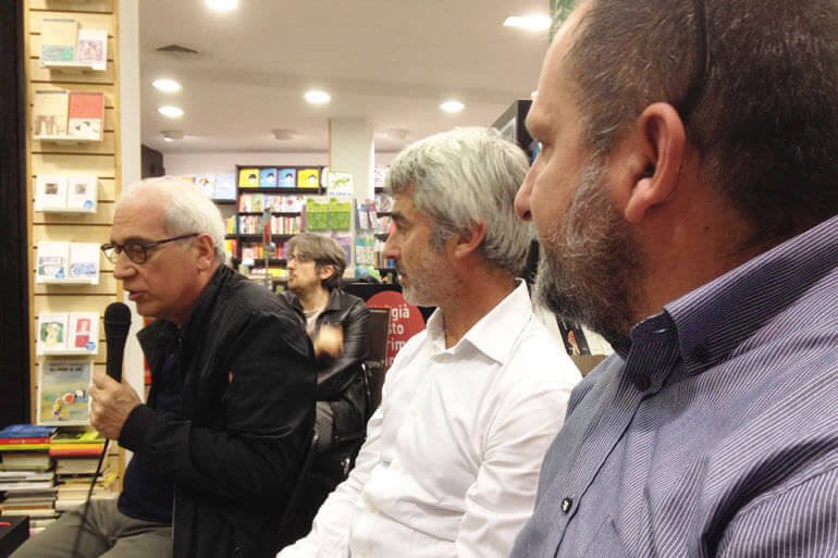 Il sindaco di Monza Roberto Scanagatti interviene alla presentazione del libro di Stefano Paolo Giussani