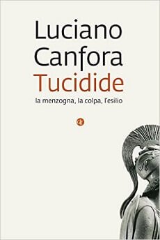 La copertina del libro Tucidide di Luciano Canfora