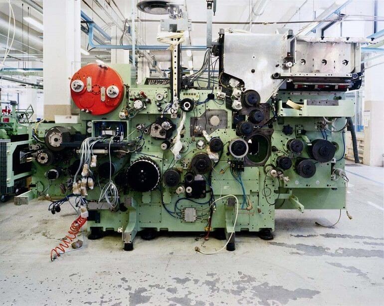 Una fotofrafia di Gabriele Basilico intitolata British American Tobacco