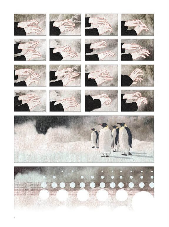 Una tavola del libro Glenn Gould. Una vita fuori tempo di Sandrine Revel