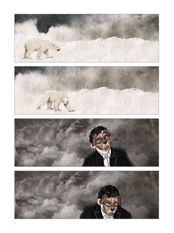 Una tavola del libro Glenn Gould. Una vita fuori tempo di Sandrine Revel