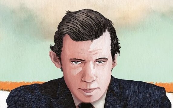 Particolare della copertina del libro Glenn Gould. Una vita fuori tempo di Sandrine Revel