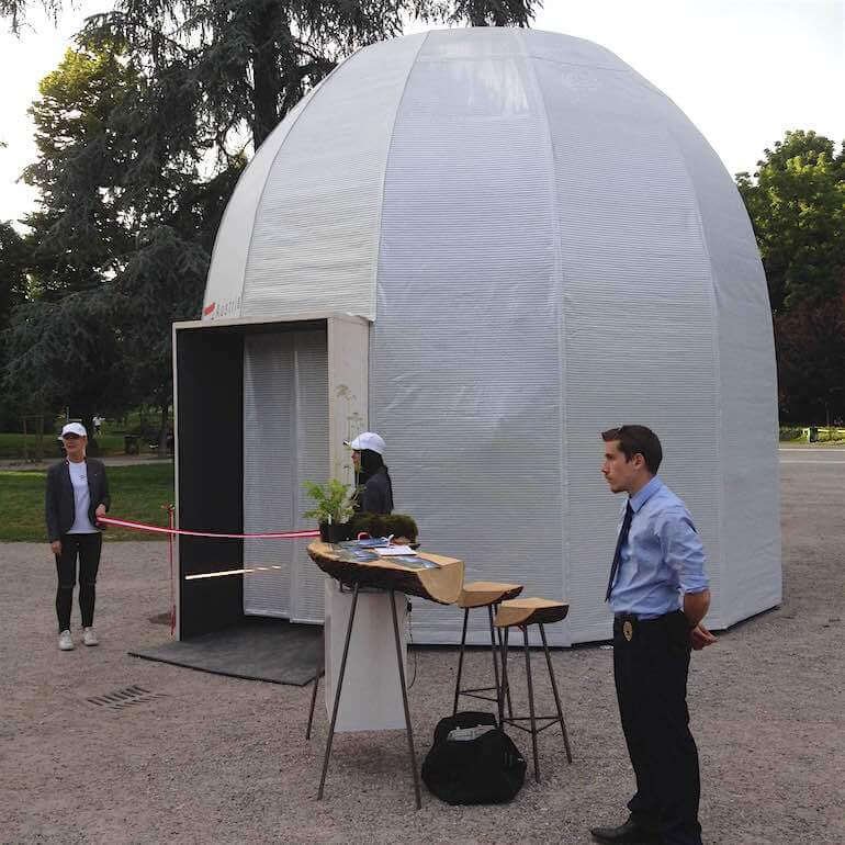 Il Bosco Culturale Itinerante dell'Austria arriva Milano