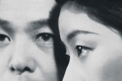 Particolare della copertina del libro Scritti sul cinema di Yasujiro Ozu, edito da Donzelli