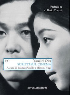 La copertina del libro Scritti sul cinema di Yasujiro Ozu, edito da Donzelli