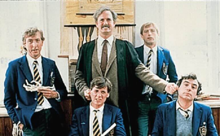 Una scena del film "Il senso della vita" dei Monty Python