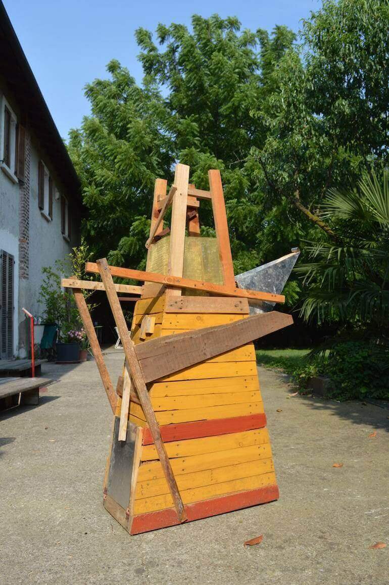 Una scultura di Gabriele Fiocco