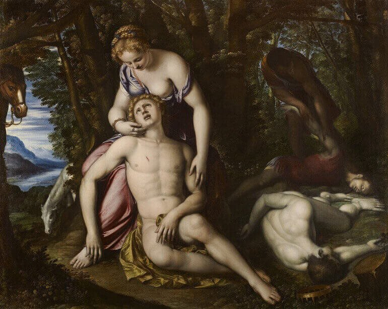 Simone Peterzano, Angelica e Medoro