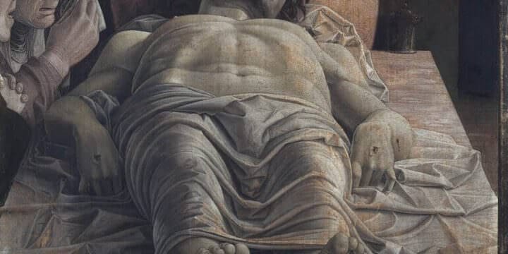 Il Cristo morto di Andrea Mantegna