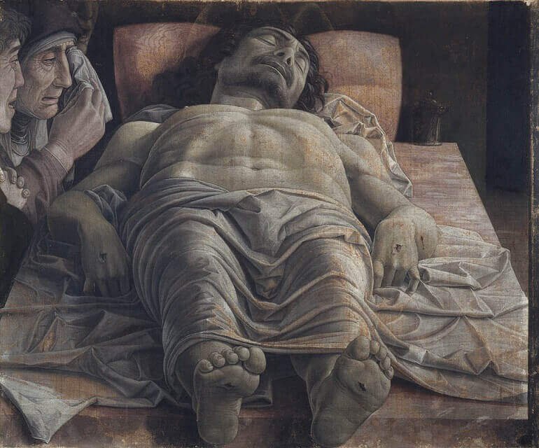Il Cristo morto di Andrea Mantegna