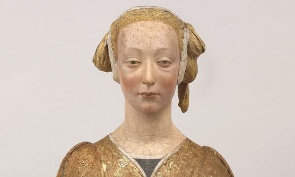 Cerchia di Desiderio da Settignano Santa Costanza, detta La Belle Florentine (particolare)