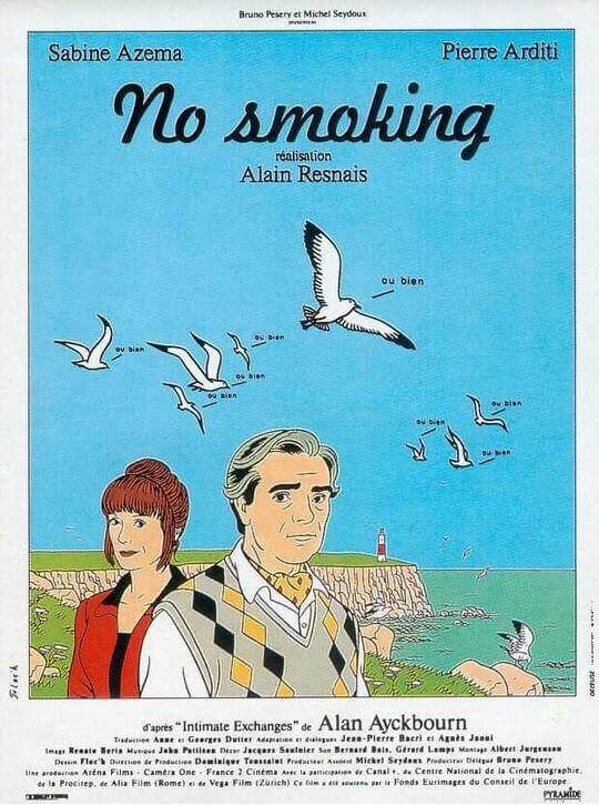 Locandina del film "No Smoking" di Alain Resnais