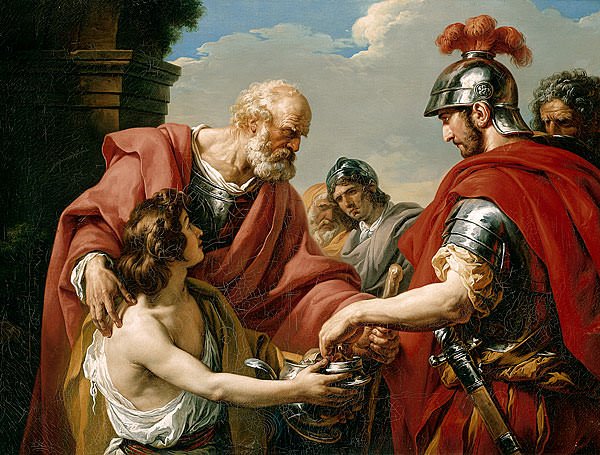 Bélisaire di François-André Vincent, 1776