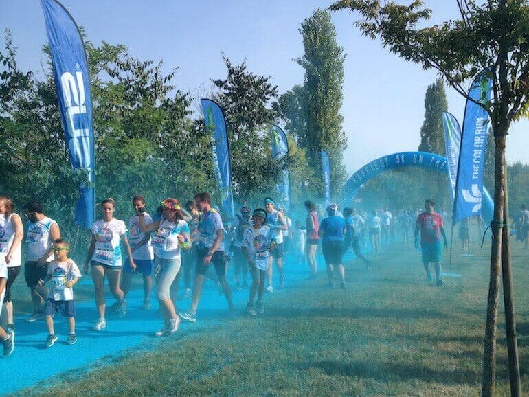 The Color Run 2016 a Milano: tappa blu
