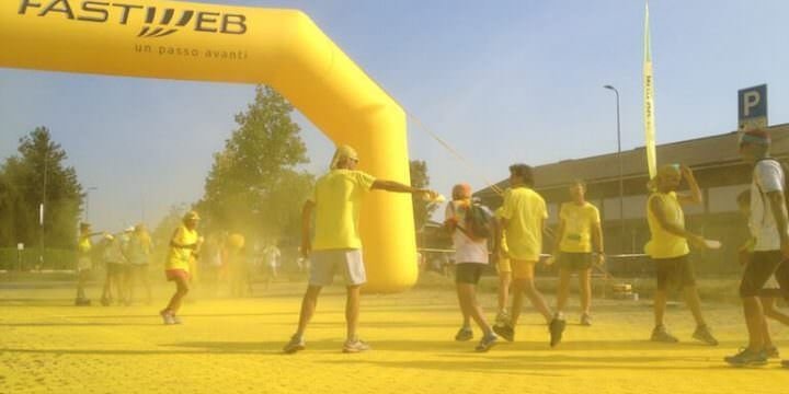 The Color Run 2016 a Milano: tappa gialla
