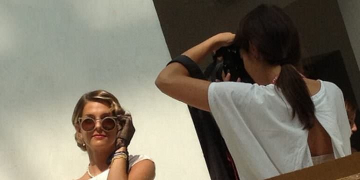 In posa al Future Vintage Festival di Padova