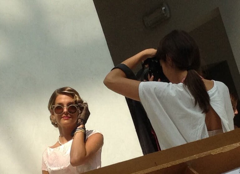 In posa al Future Vintage Festival di Padova